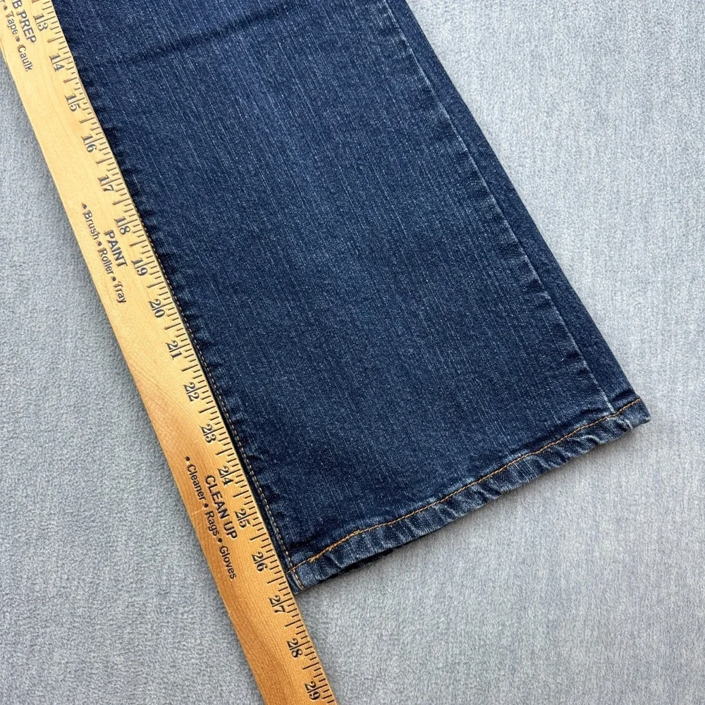 Levis Jeans Women 30x27 Blue 515 Bootcut Dark Wash Mid Rise Casual Classic Pants